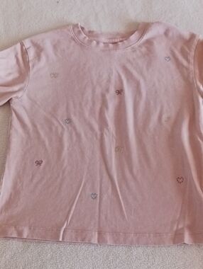 Cat & Jack Tee With Heart & Bows